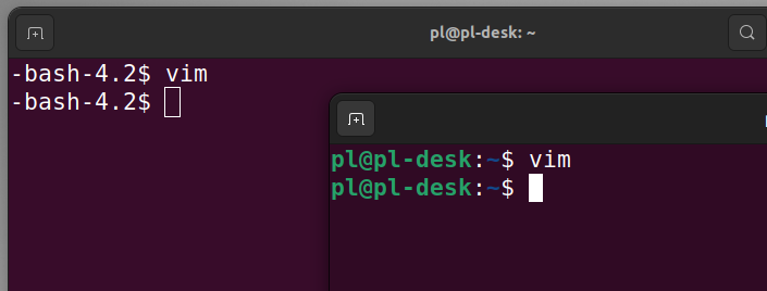 Выход из Vim в командную оболочку